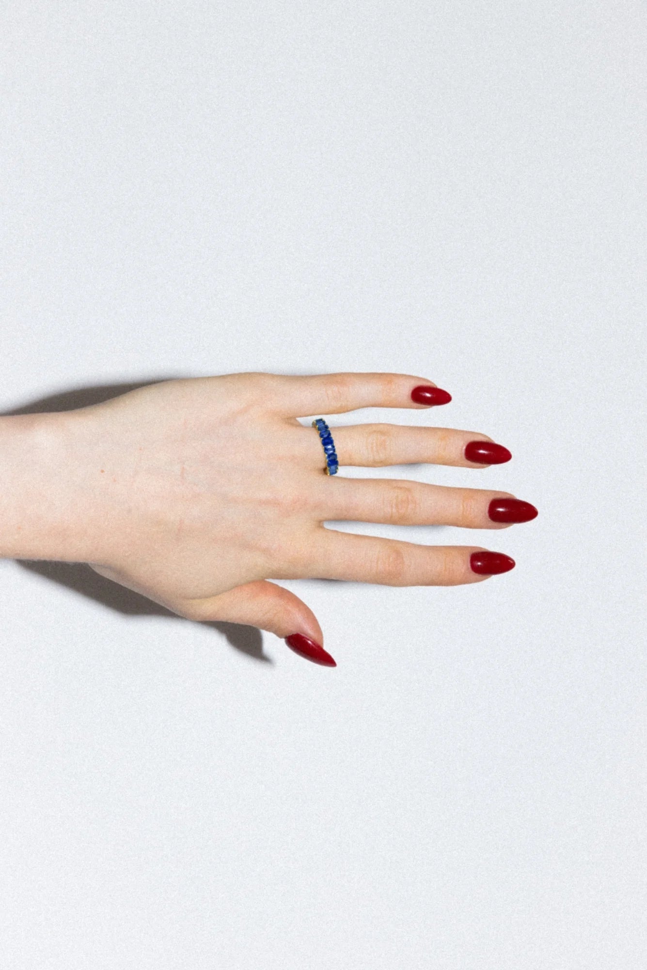 Jardin Eternity Ring Sapphire