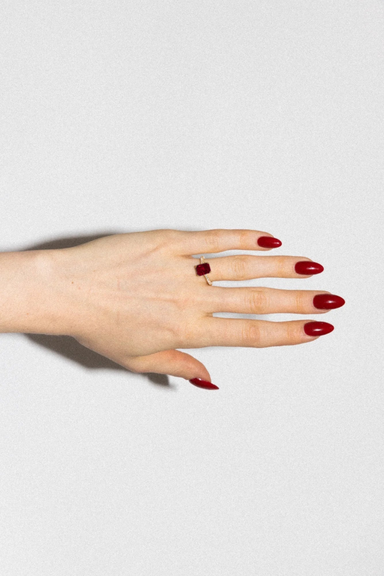 Jardin Pavé Ring Ruby