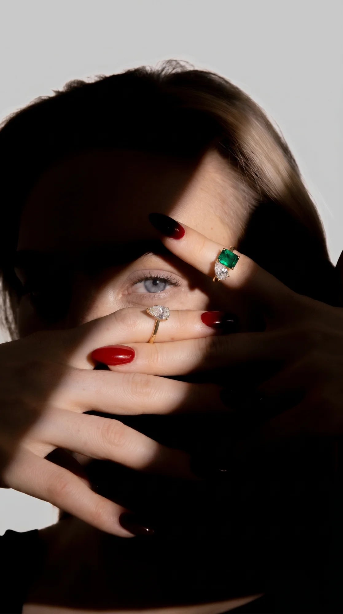 Jardin Toi et Moi Ring Emerald