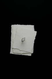 Bonded Emerald Cut Split Pavé Ring