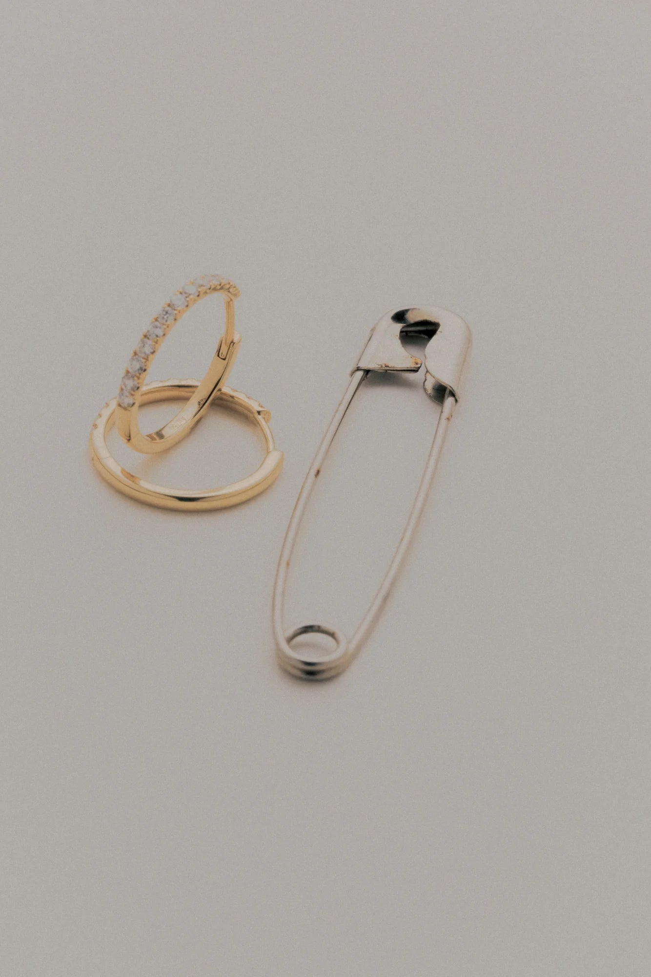 Signature Pavé Diamond Hoop Earrings
