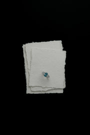 Aura Five Stone Ring Blue Diamond