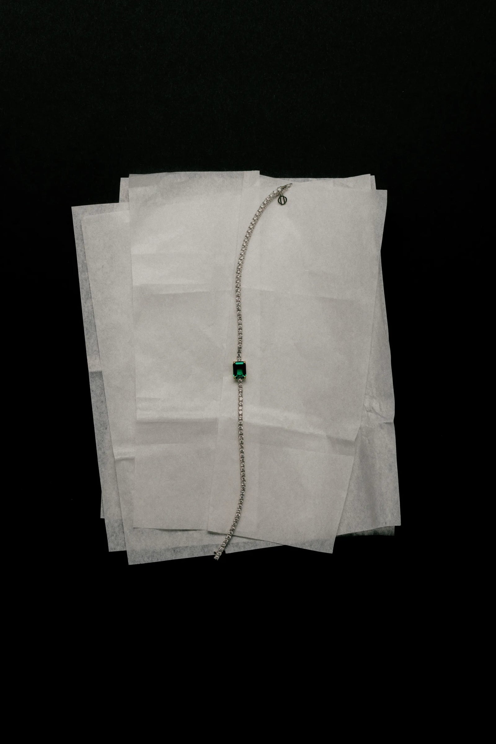 Jardin Tennis Bracelet Emerald