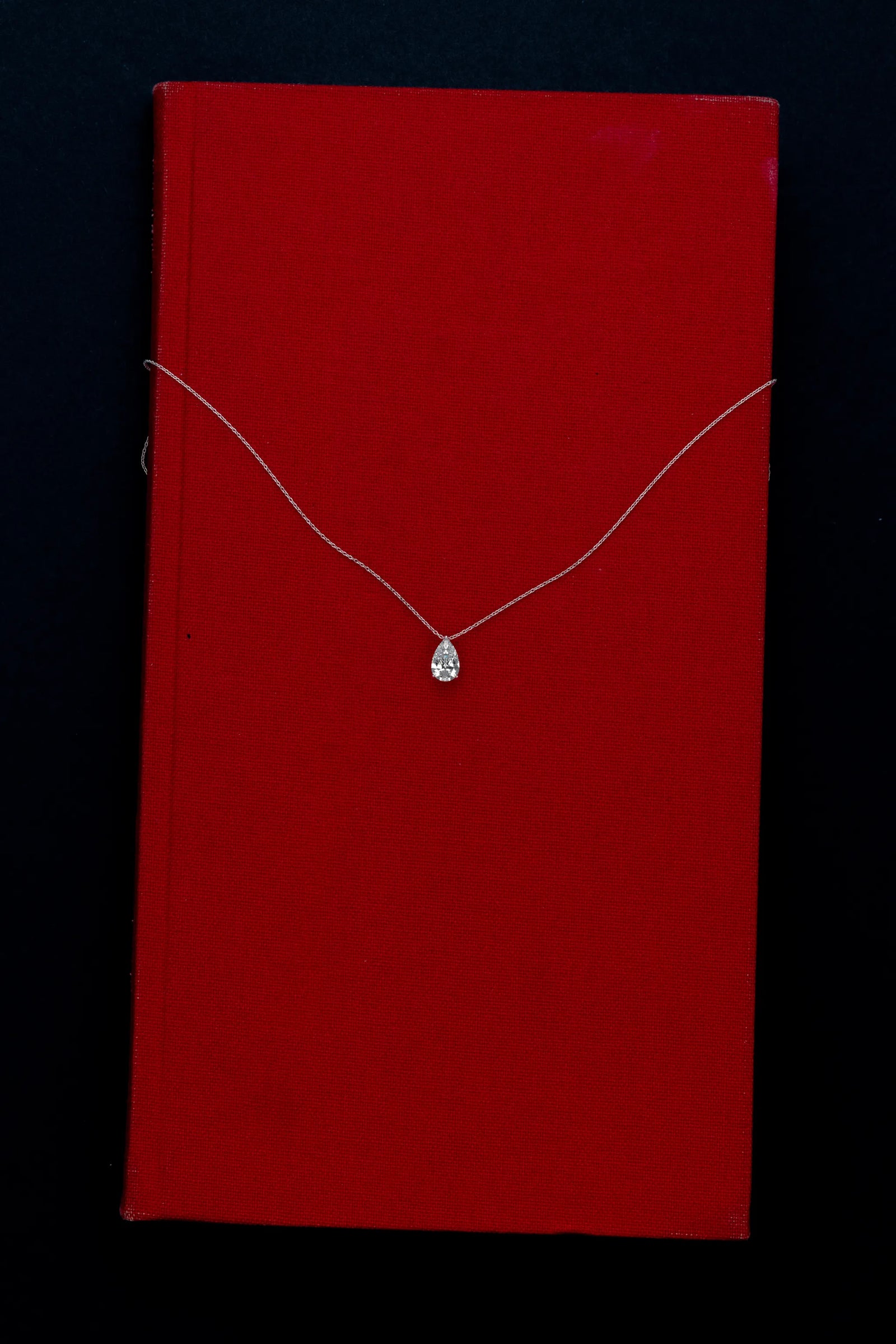 Signature Solitaire Diamond Pendant Necklace