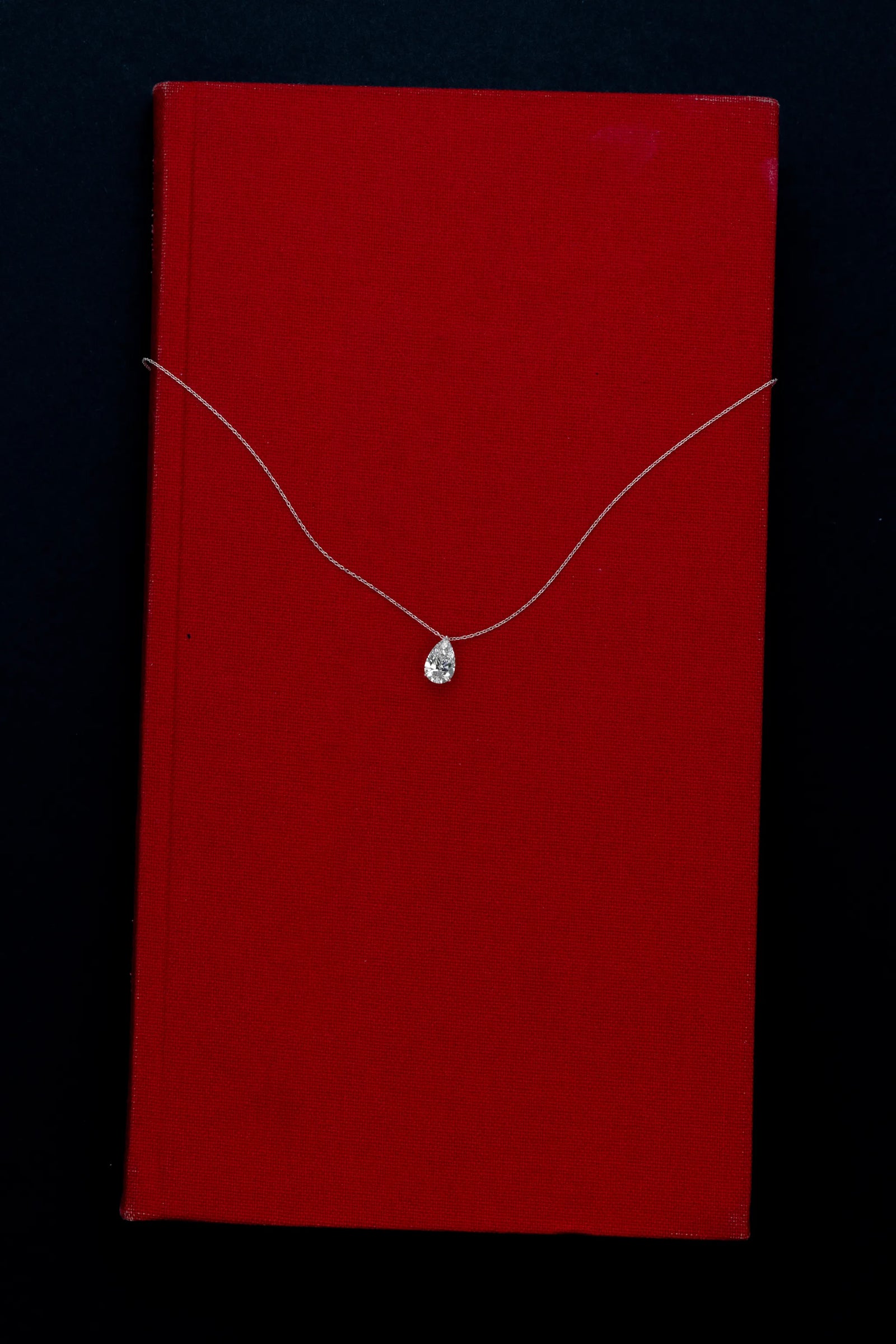 Signature Solitaire Diamond Pendant Necklace