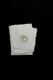 Solstice Half Eternity Ring