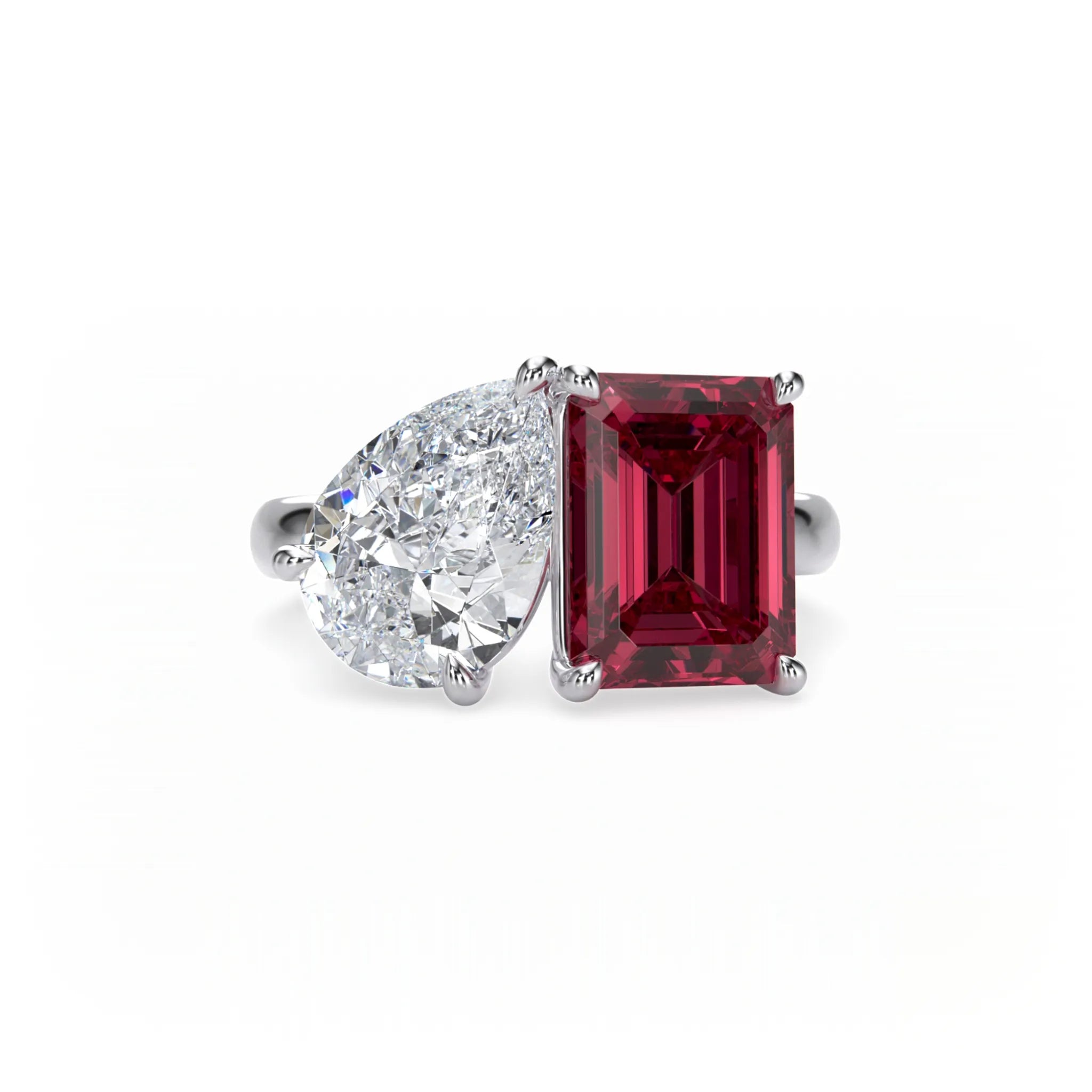 Jardin Toi et Moi Ring Ruby