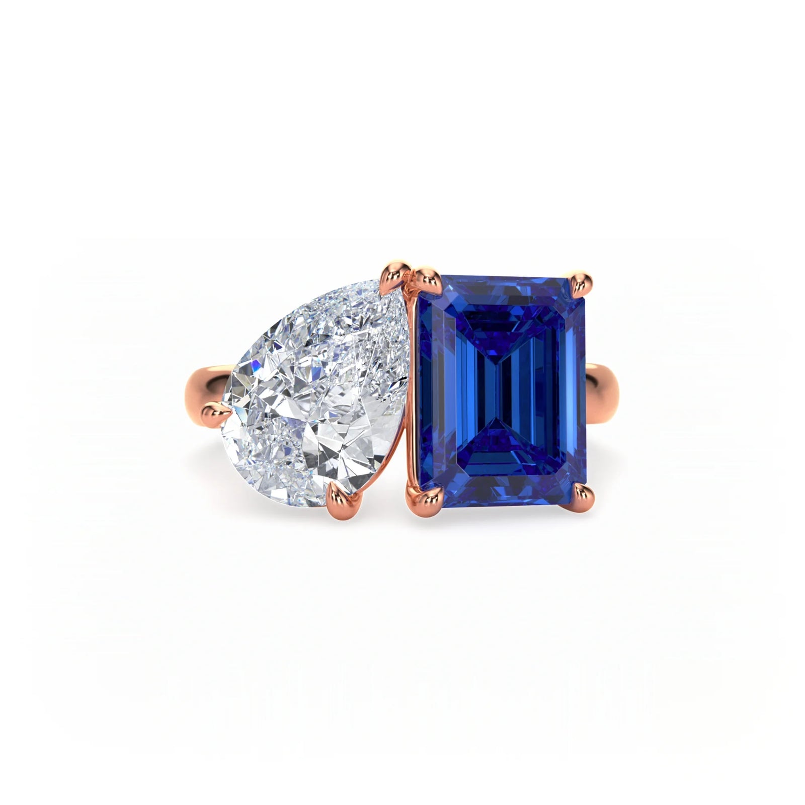 Jardin Toi et Moi Ring Sapphire