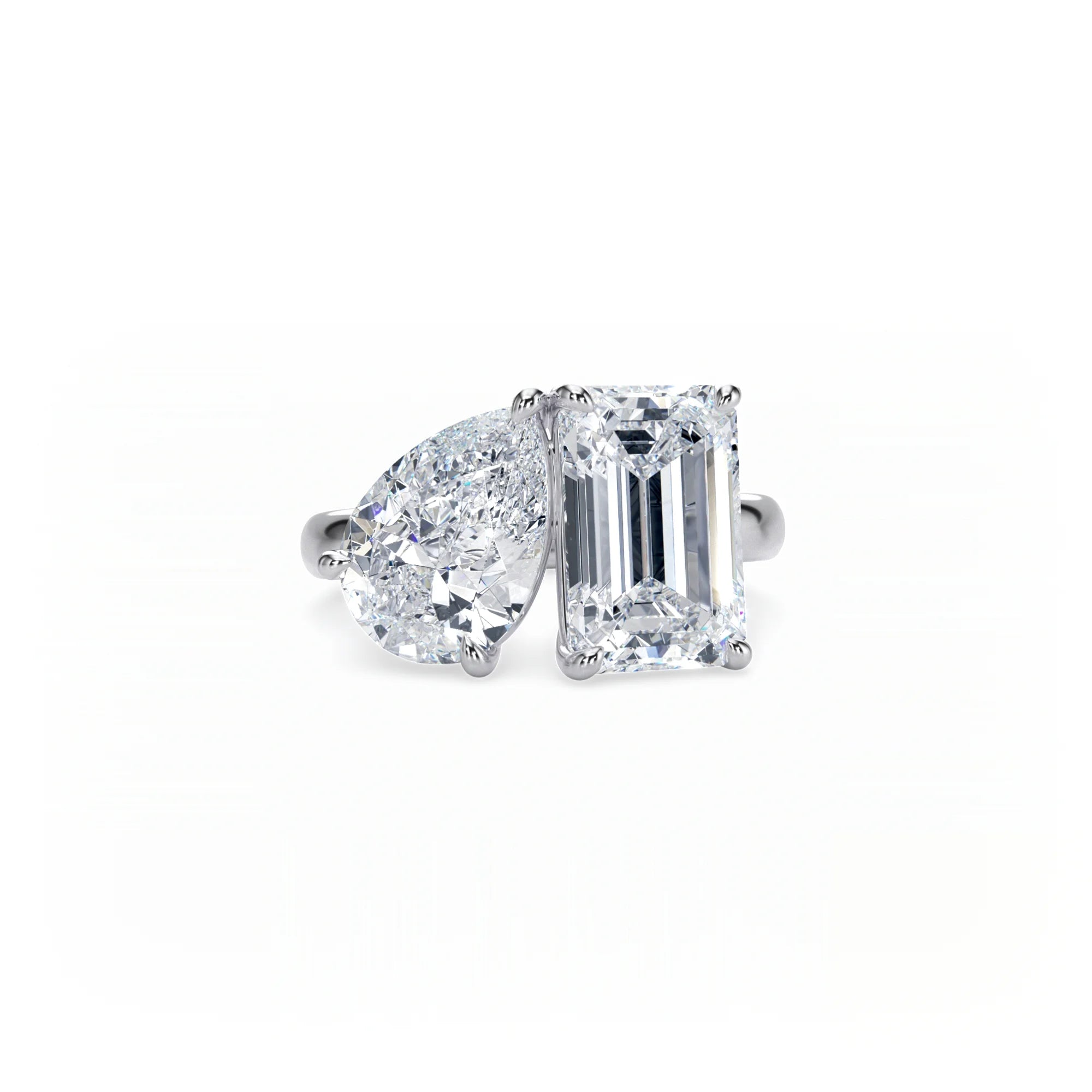 Bonded Toi et Moi Ring