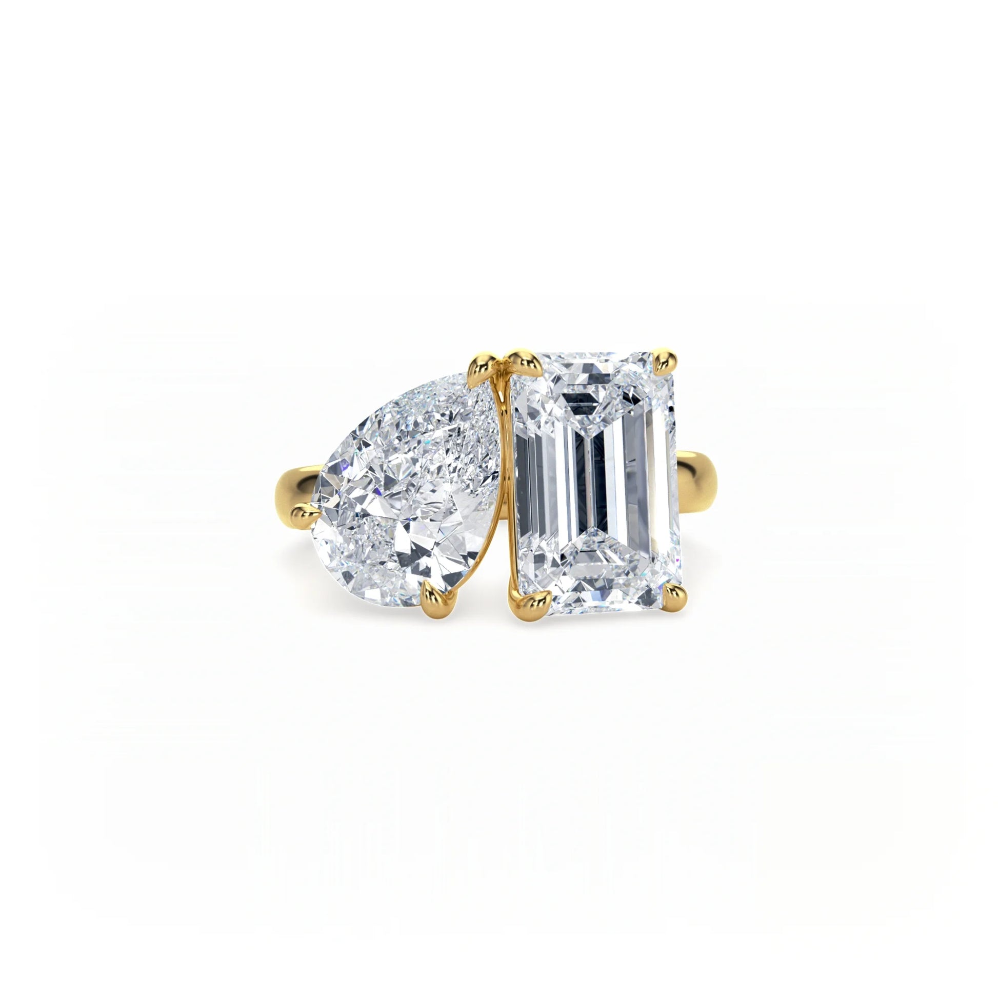 Bonded Toi et Moi Ring