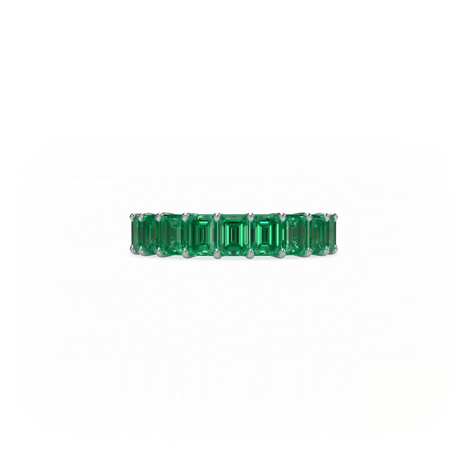 Jardin Eternity Ring Emerald