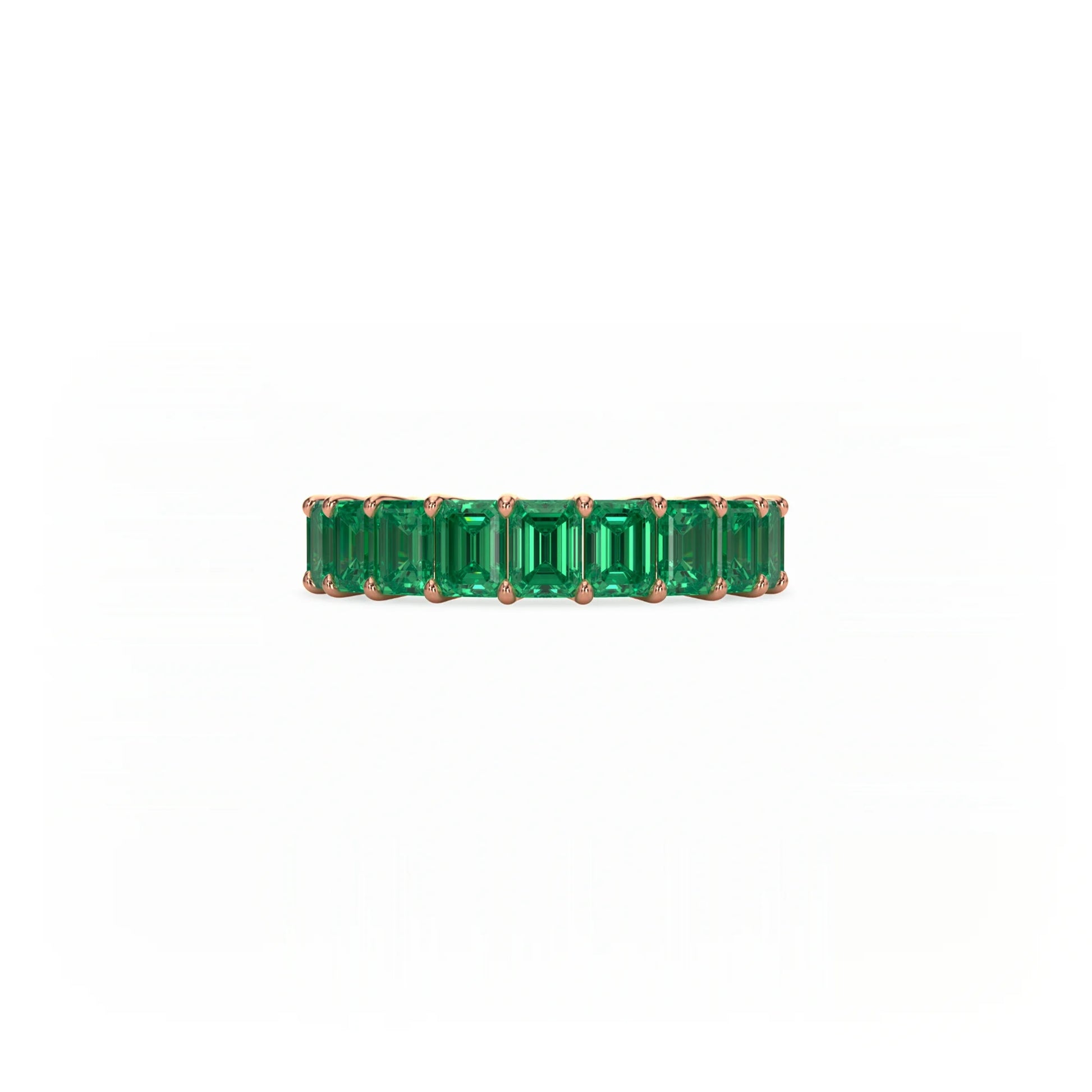 Jardin Eternity Ring Emerald