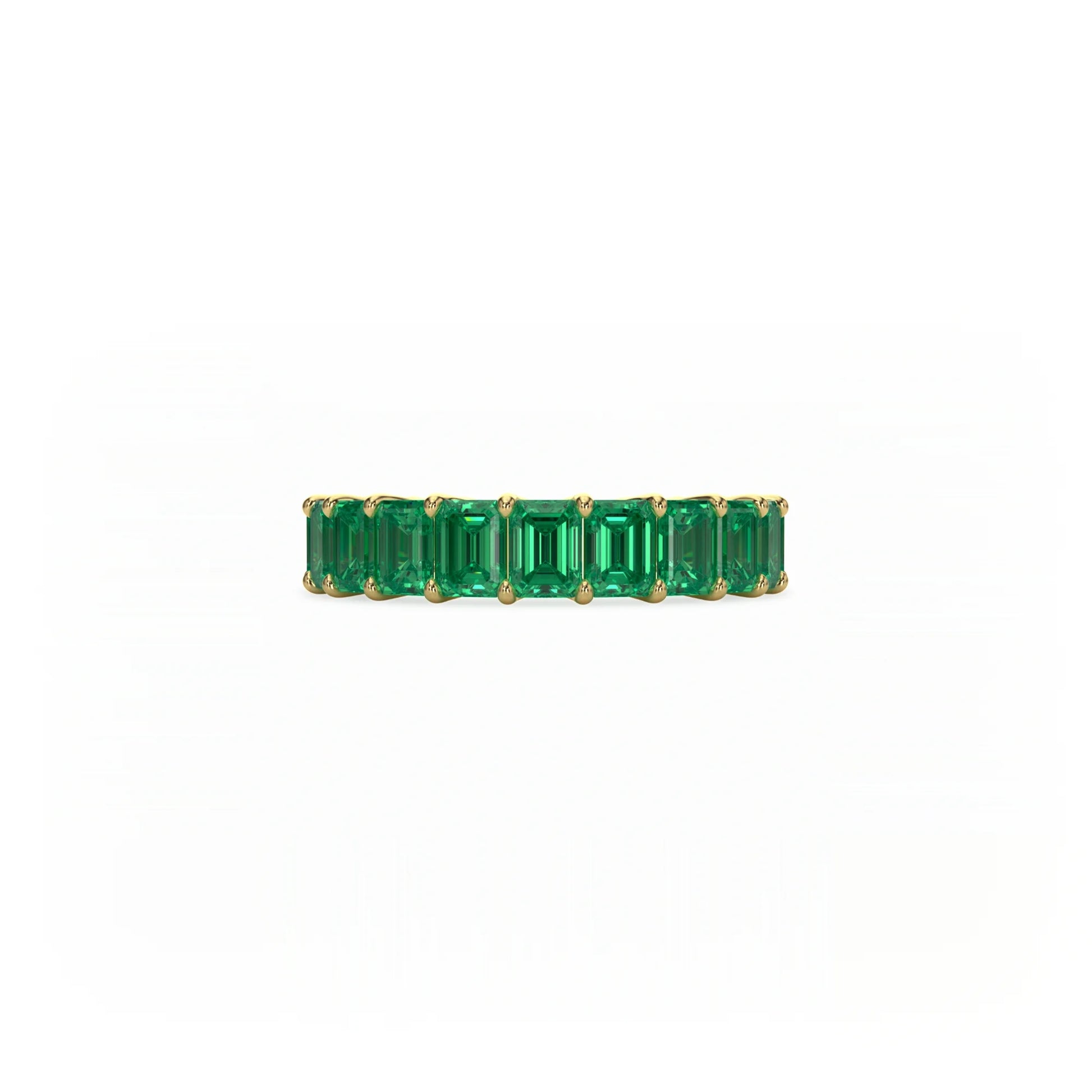 Jardin Eternity Ring Emerald