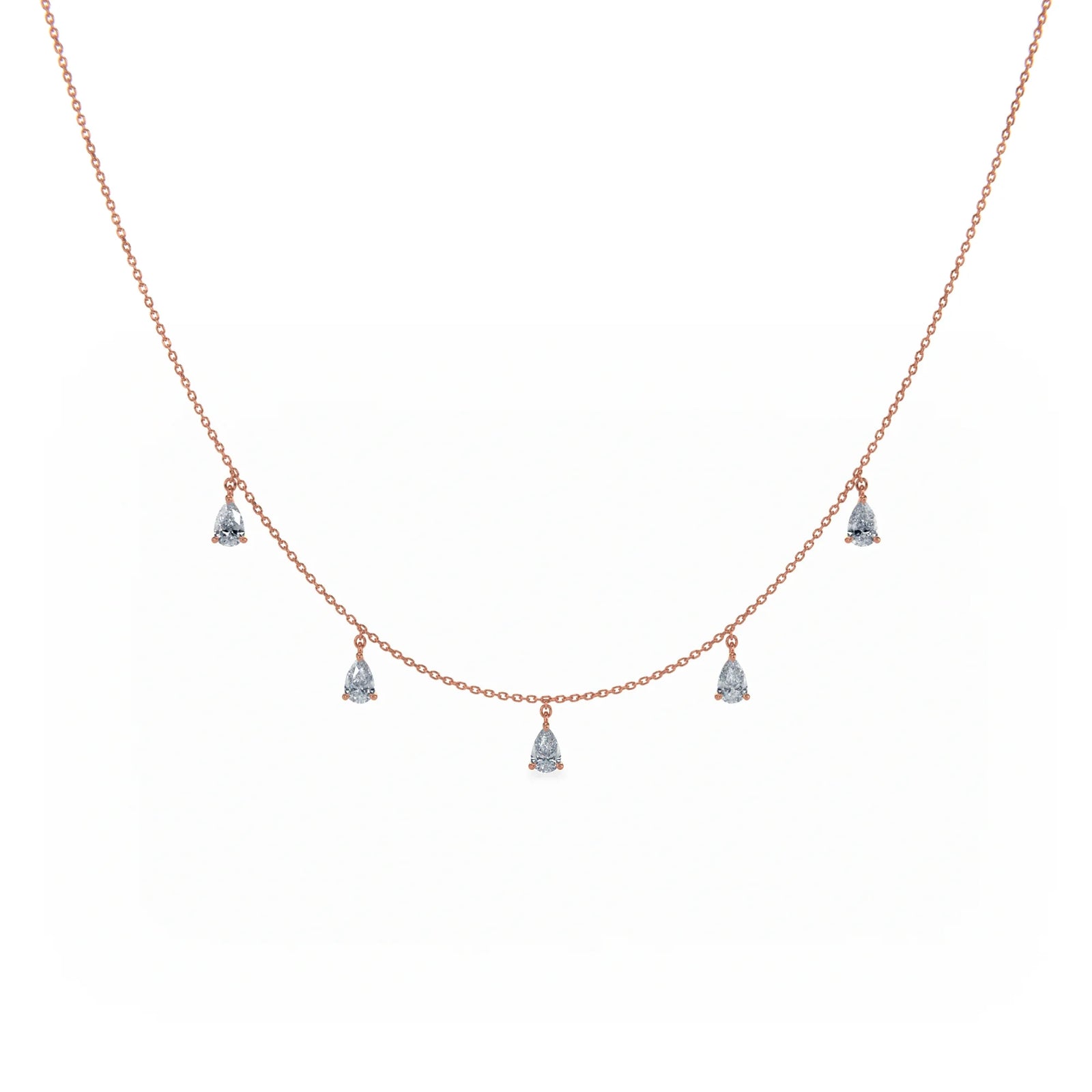 Signature 5 Pendant Necklace