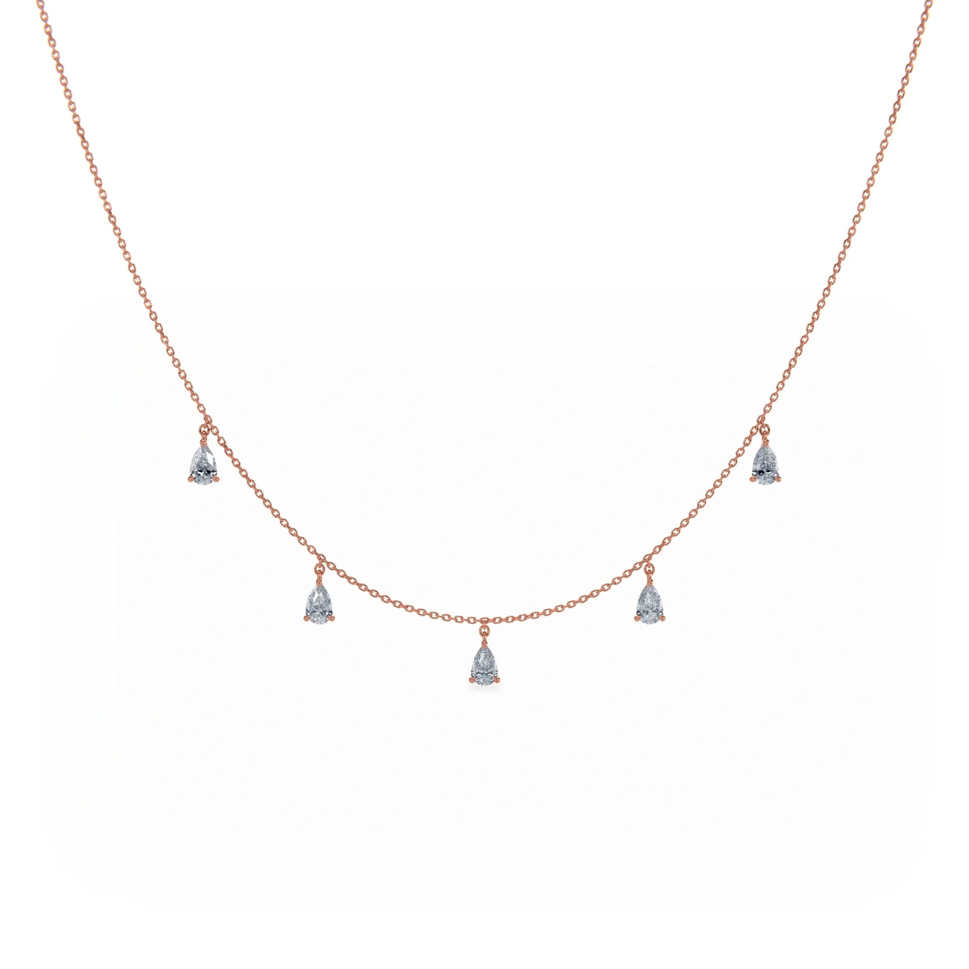 Signature 5 Pendant Necklace