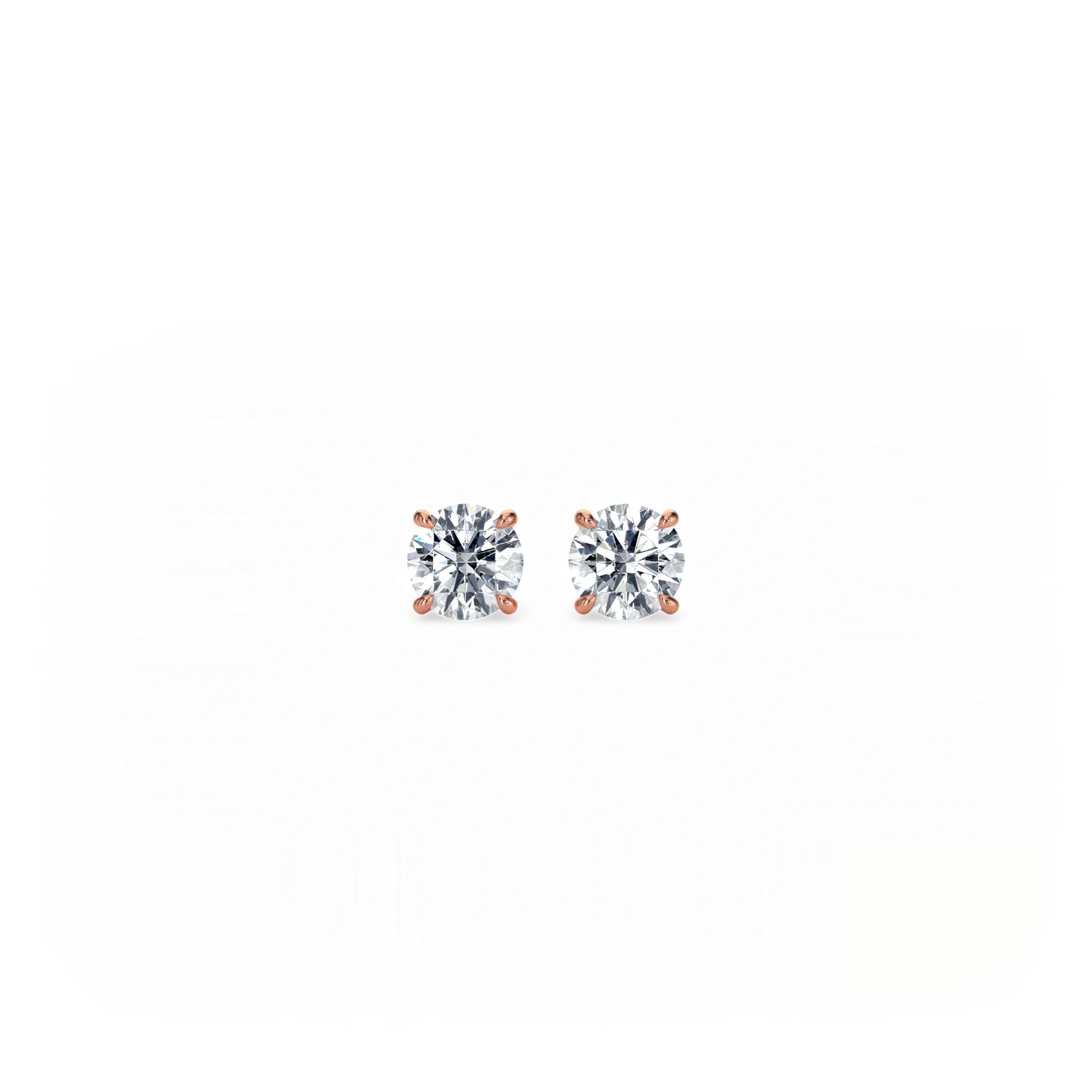 Signature Stud Earrings - Single Prong