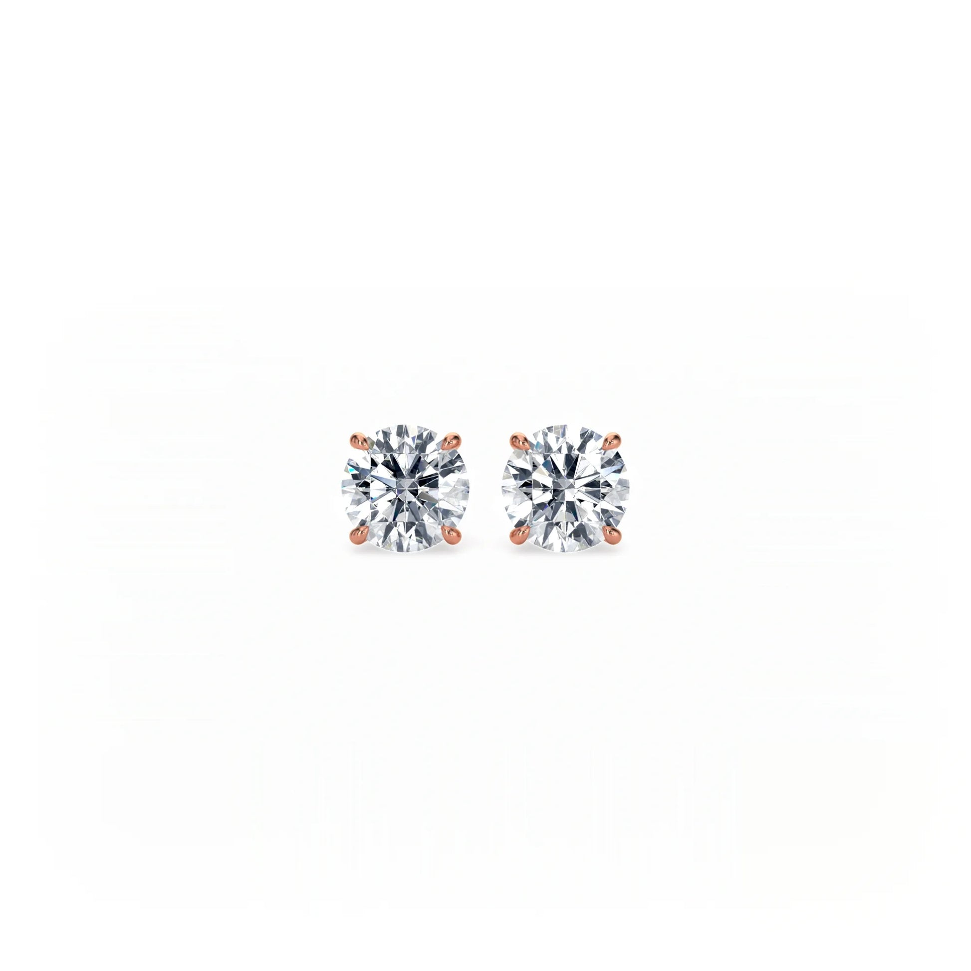 Signature Stud Earrings - Single Prong