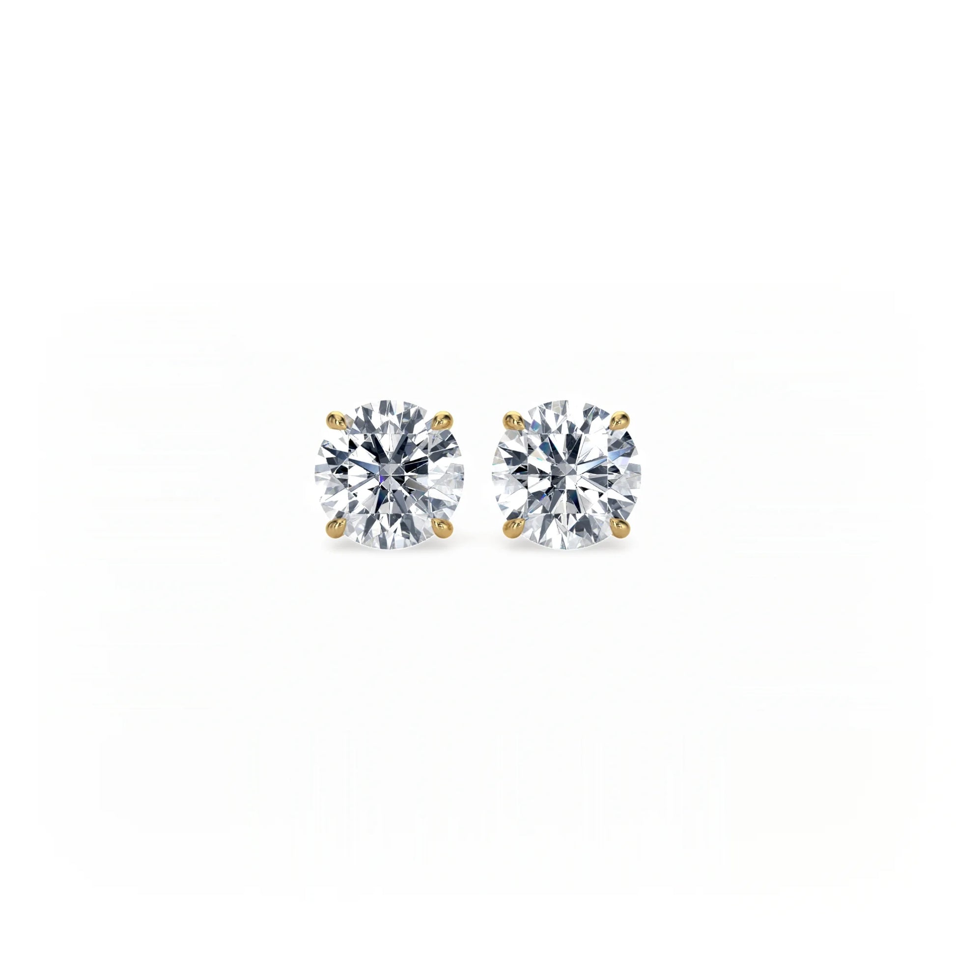 Signature Stud Earrings - Single Prong