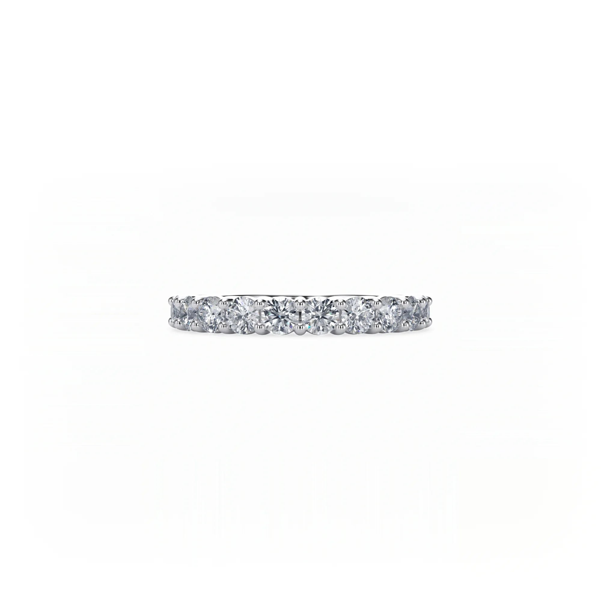 Solstice Half Eternity Ring