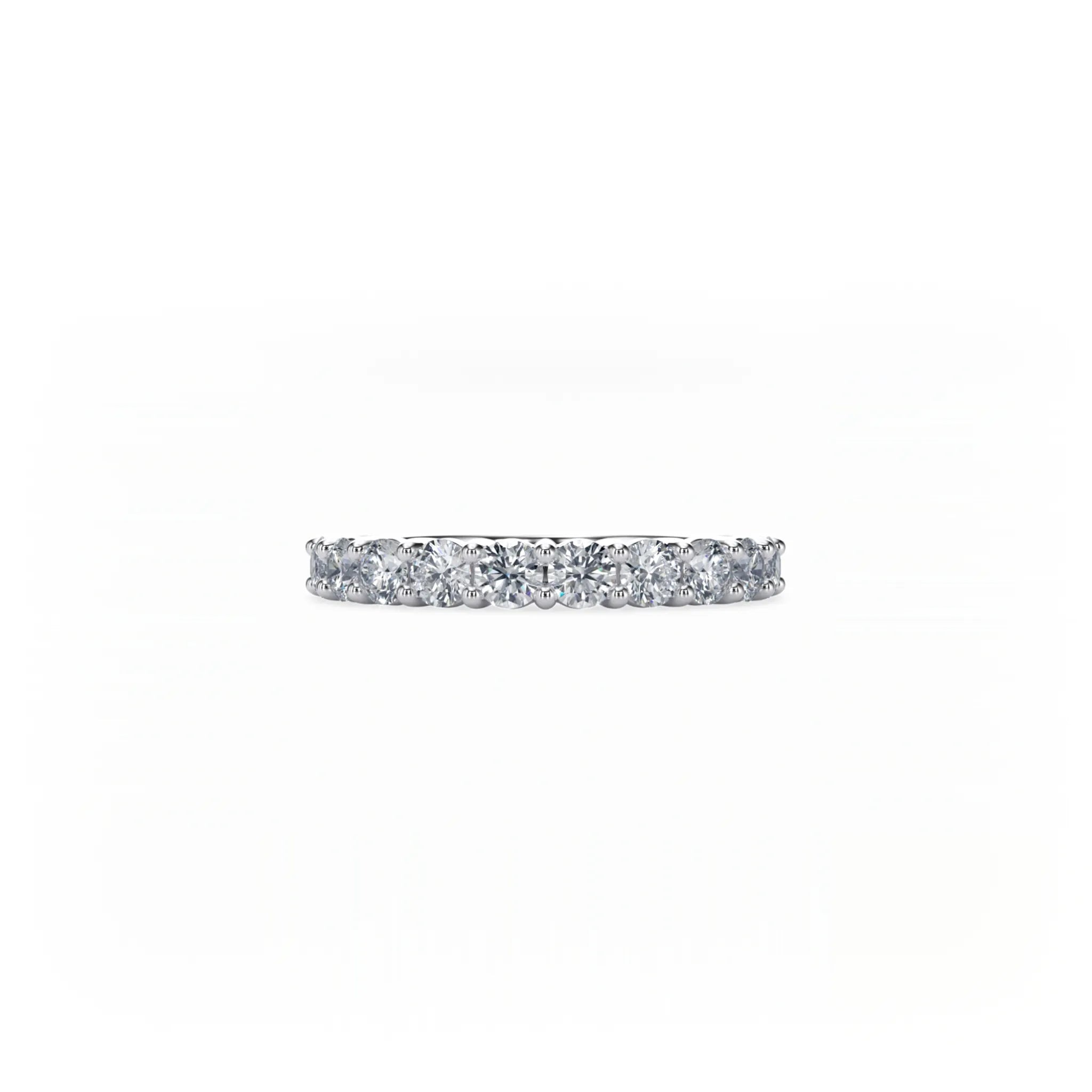 Solstice Half Eternity Ring