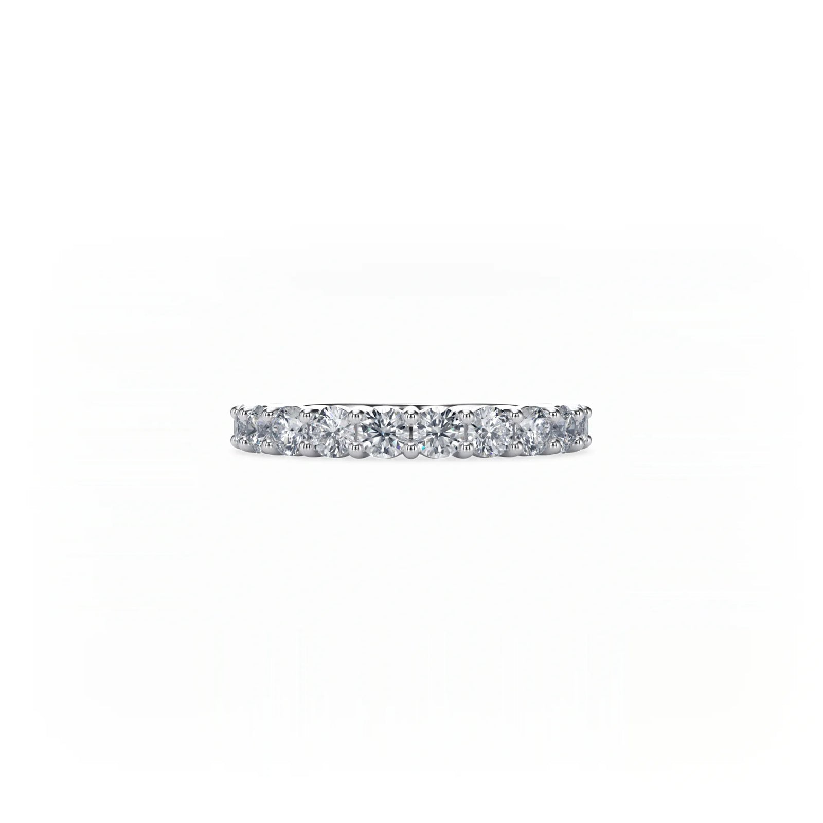 Solstice Half Eternity Ring