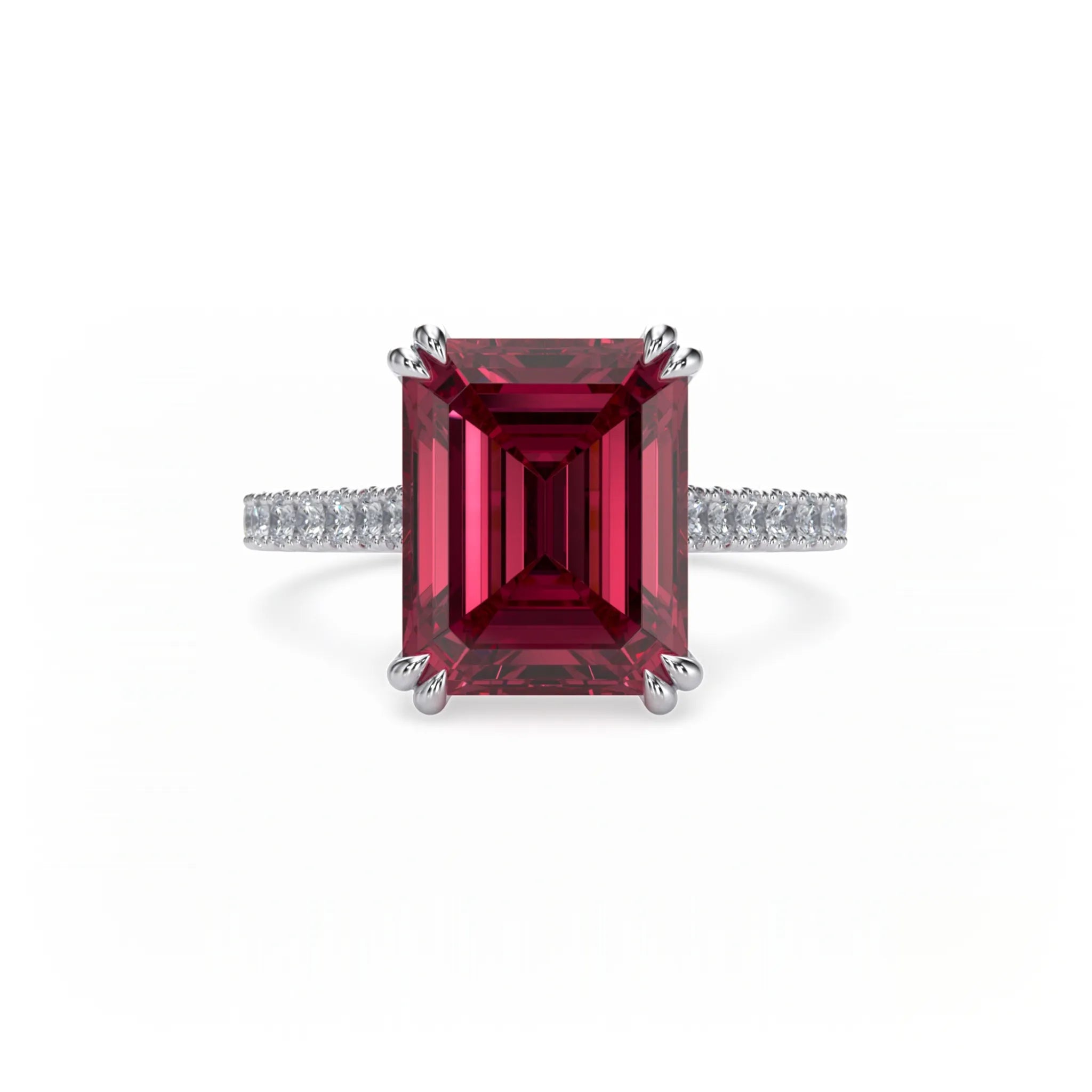 Jardin Pavé Ring Ruby
