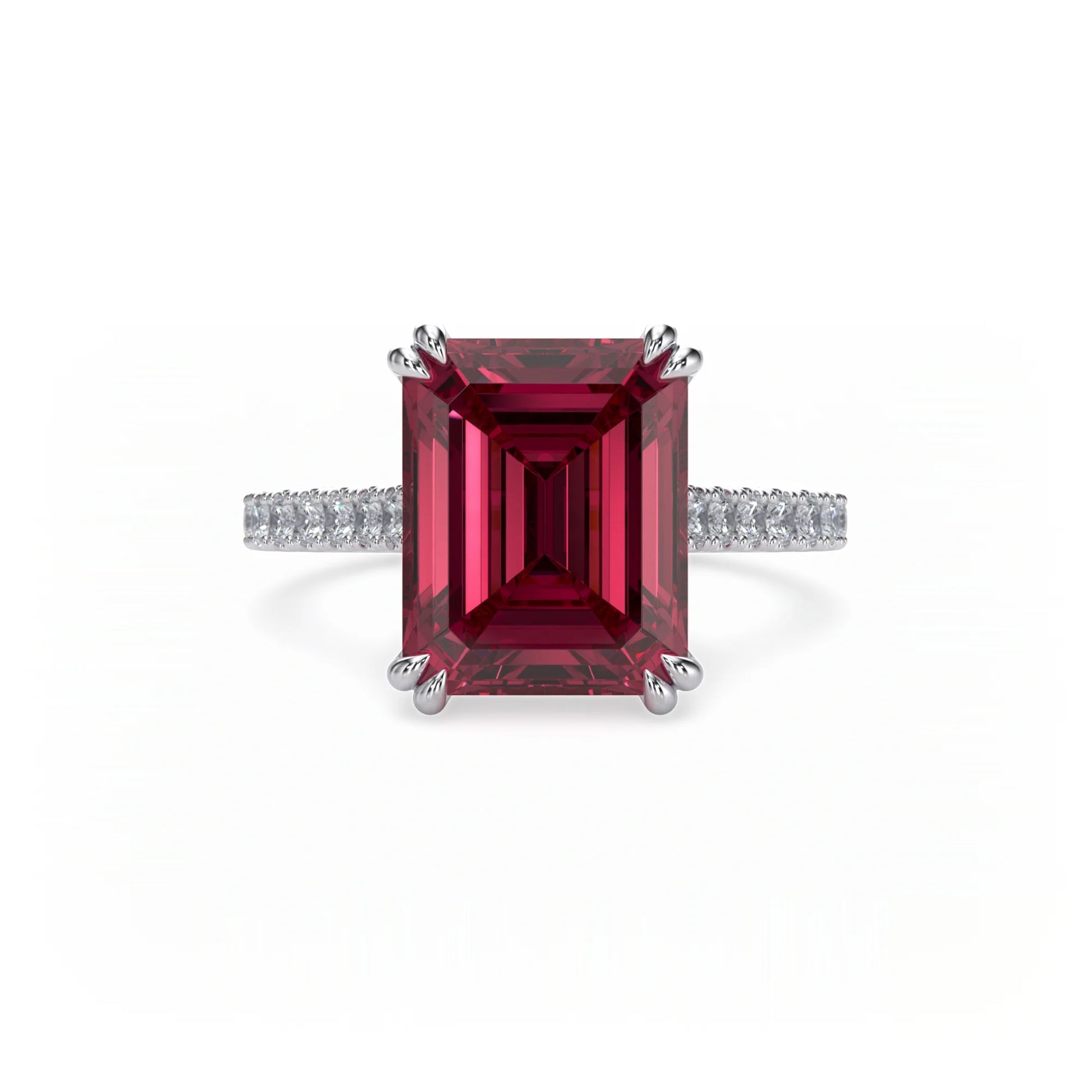 Jardin Pavé Ring Ruby