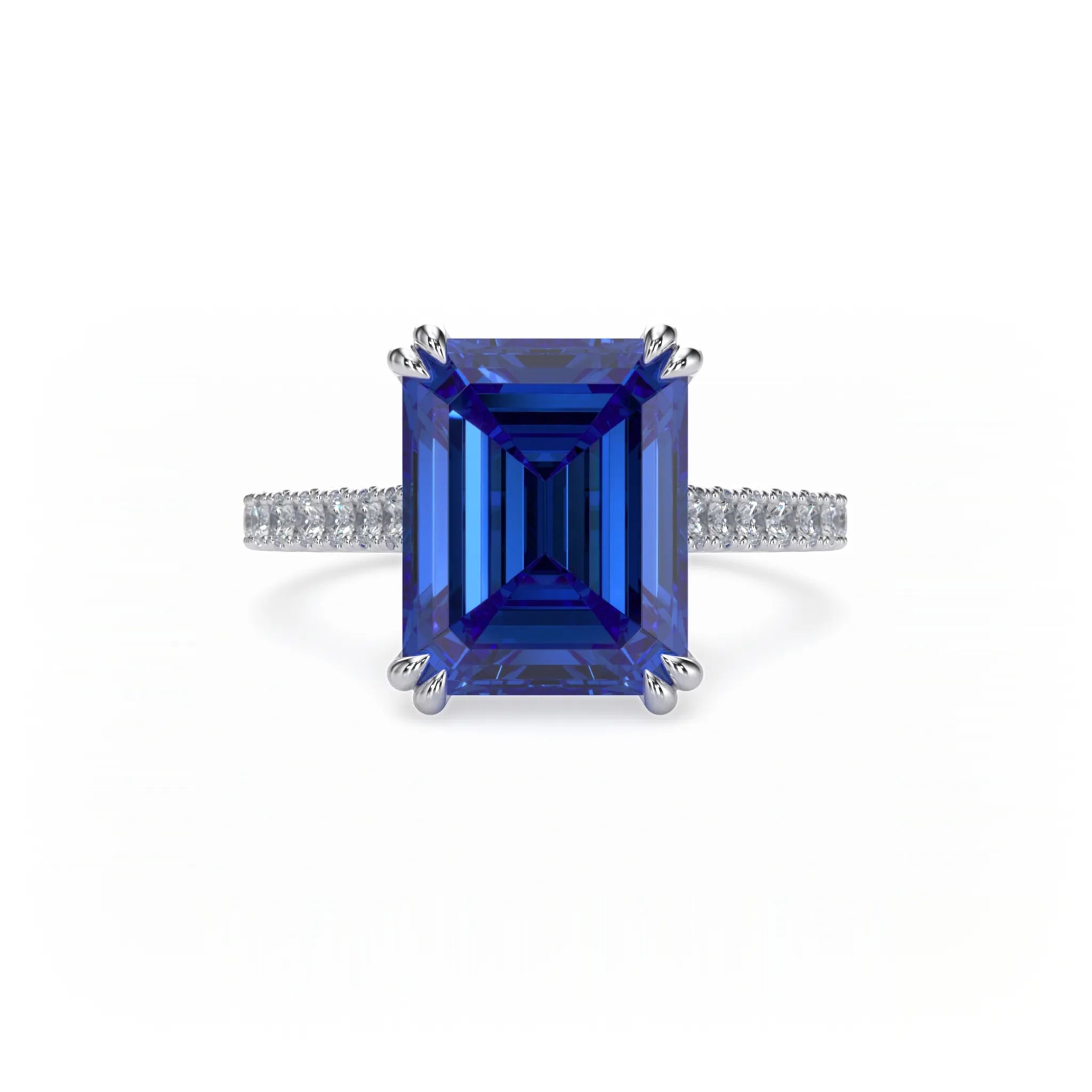 Jardin Pavé Ring Sapphire