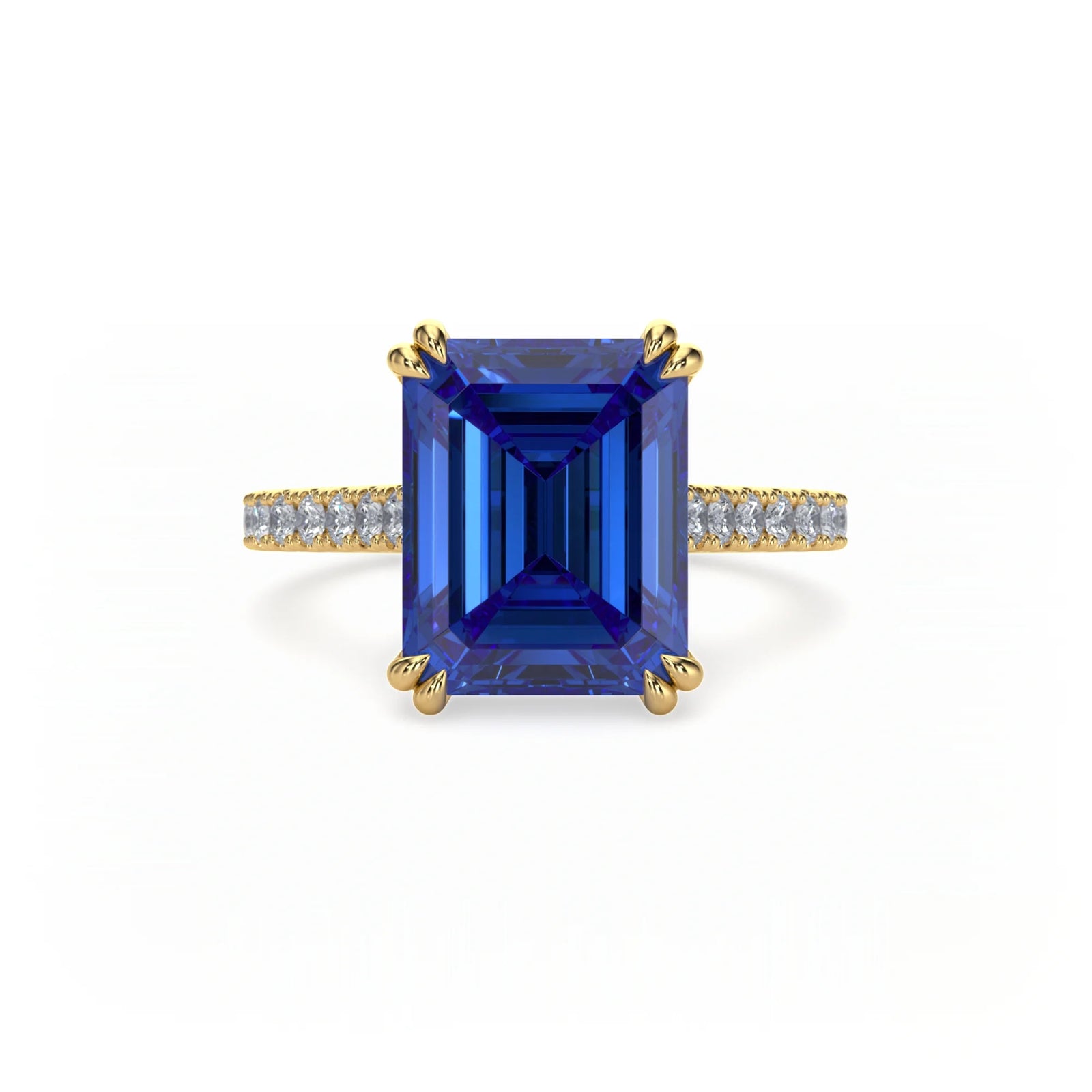Jardin Pavé Ring Sapphire