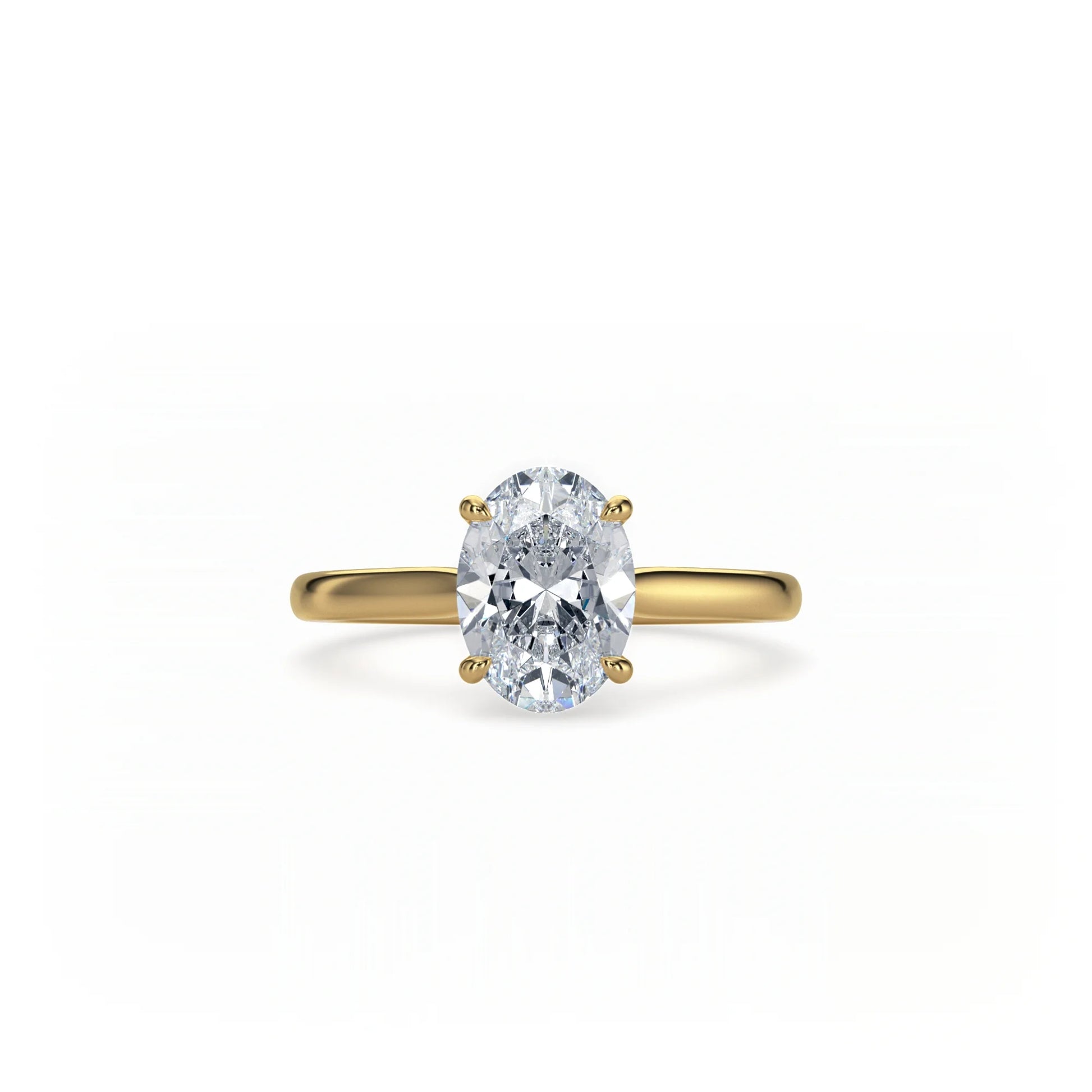 Bonded Hidden Halo Ring