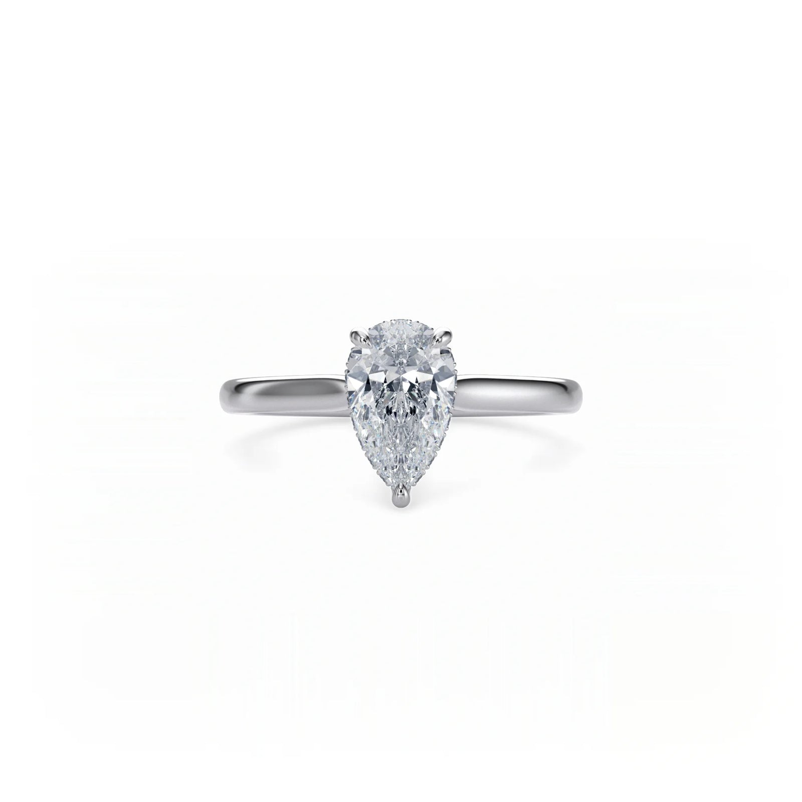 Bonded Hidden Halo Ring