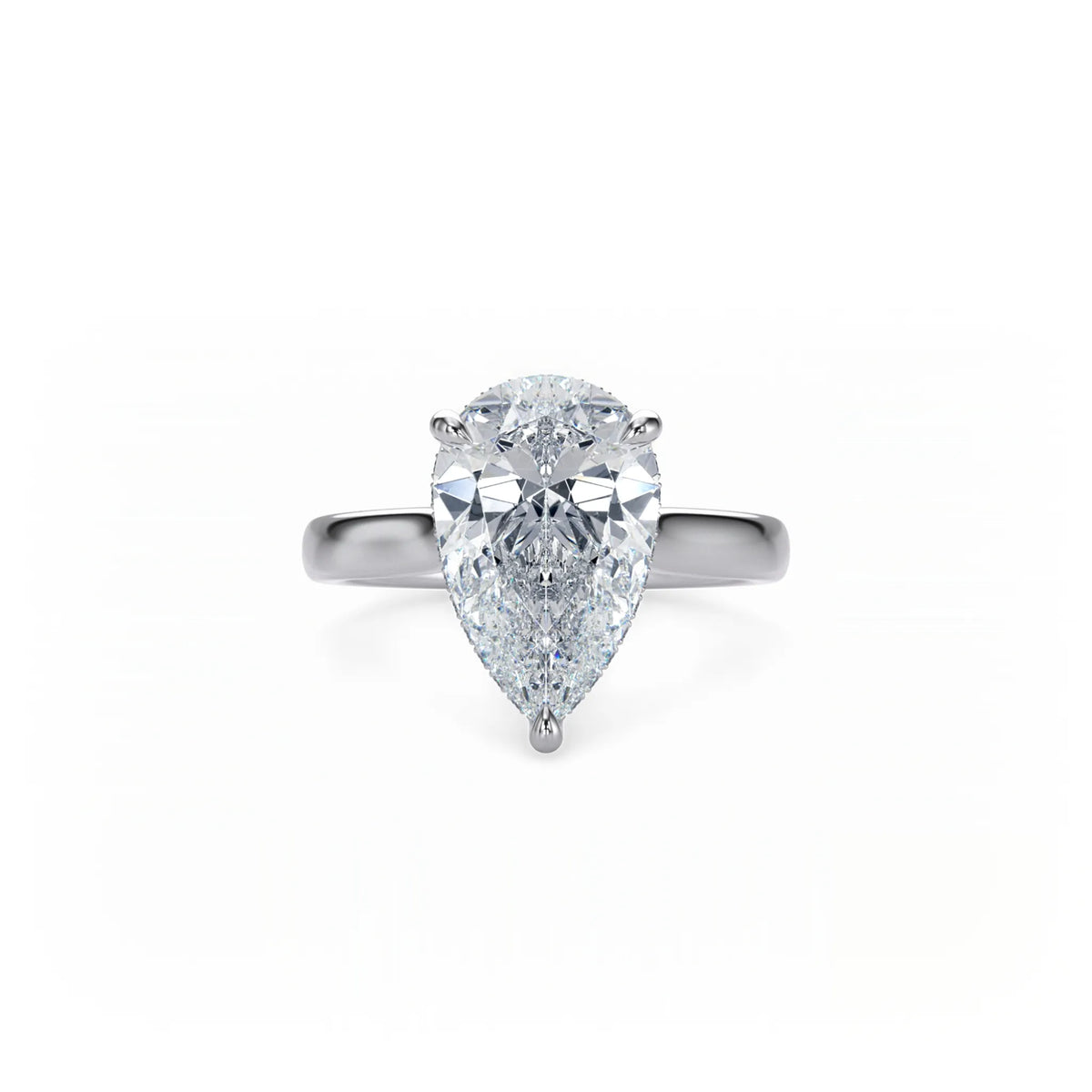Bonded Hidden Halo Ring