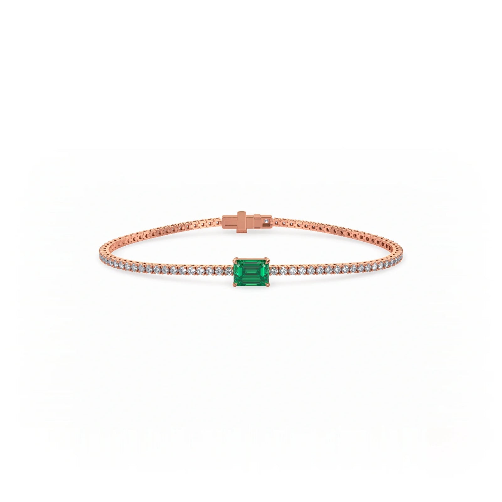 Jardin Tennis Bracelet Emerald