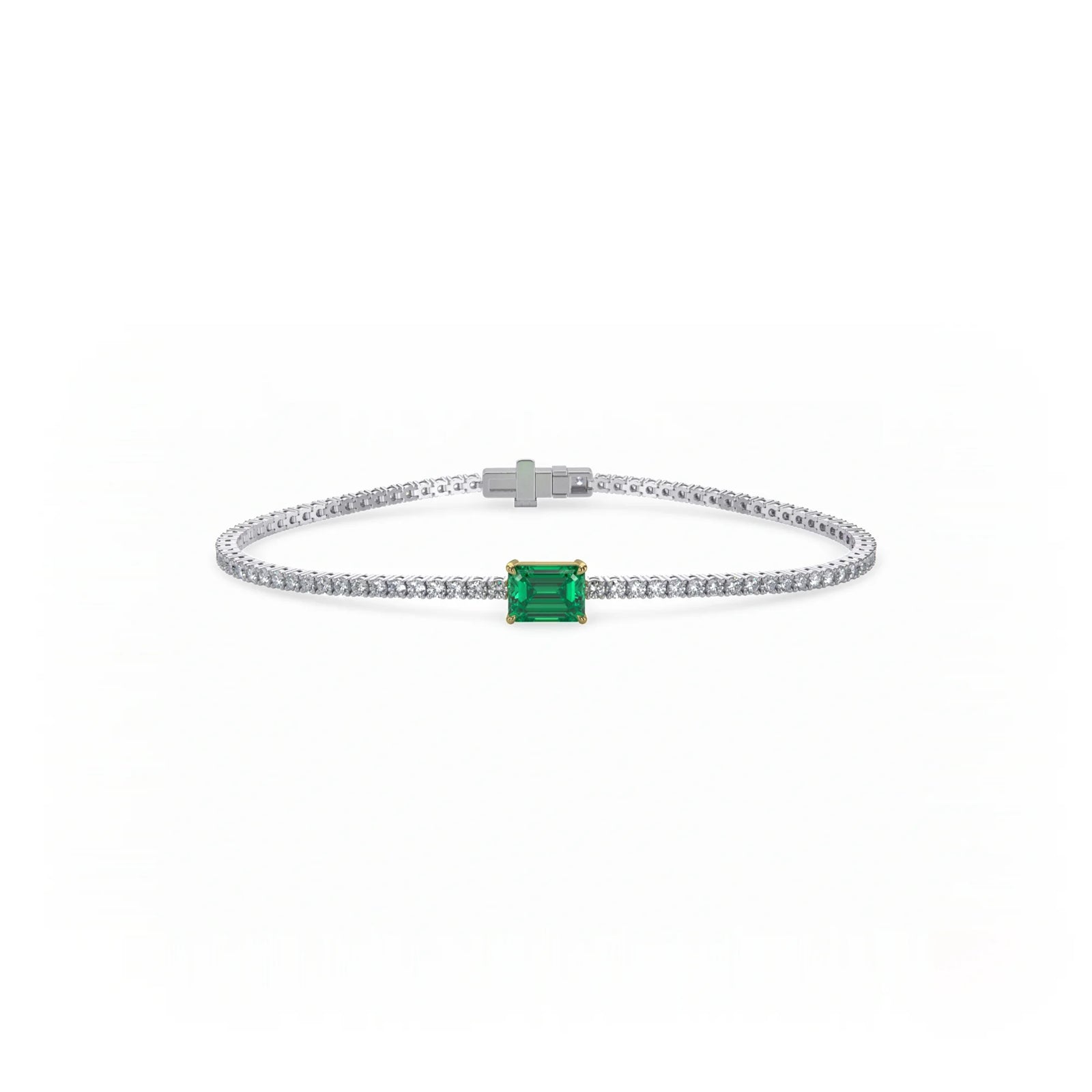 Jardin Tennis Bracelet Emerald
